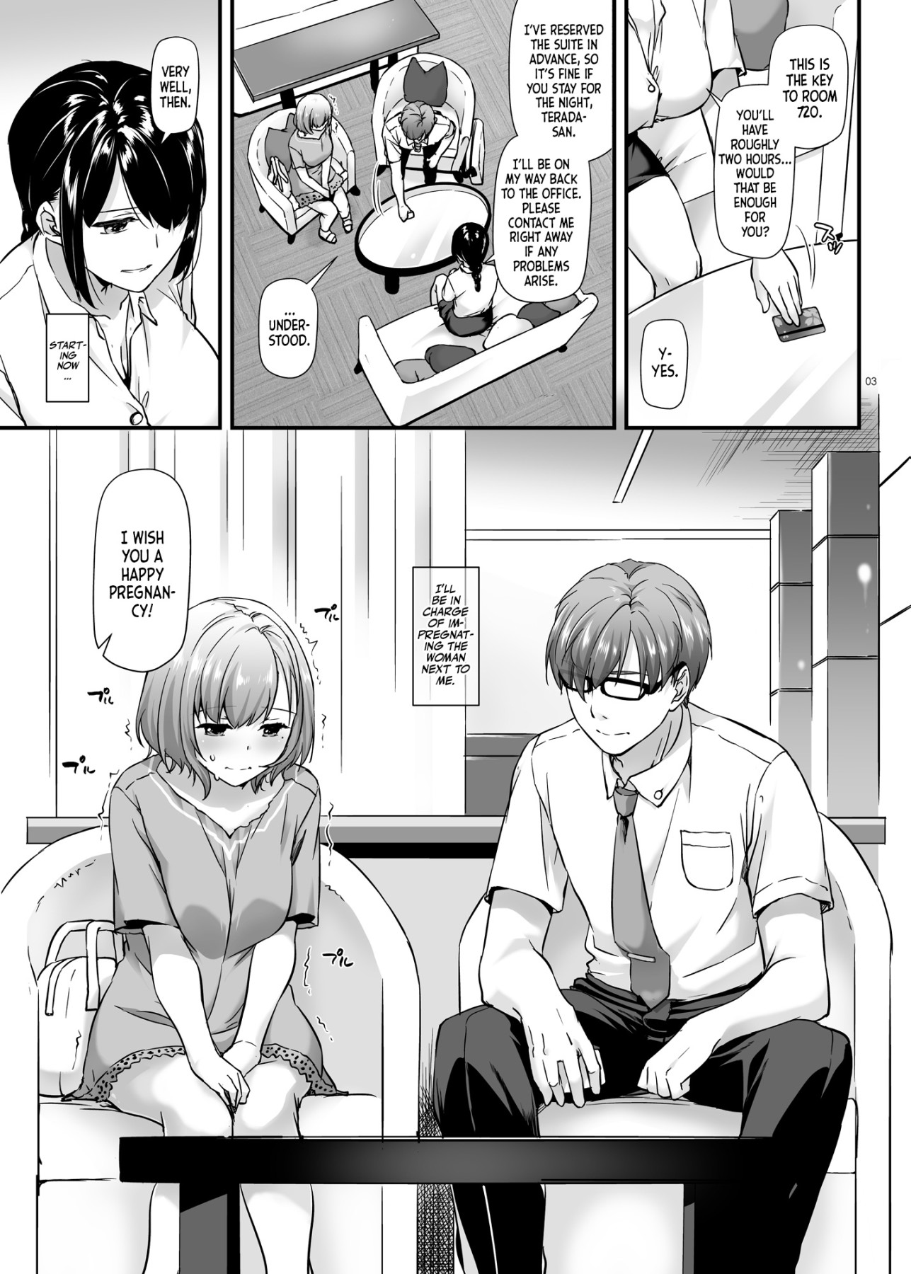 Hentai Manga Comic-Pregnancy Officer DLO-16-Read-3